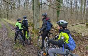 Chemins boueux pour la sortie EFV ! 