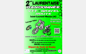 RANDO 18/09/22 - 2è LAURENTAISE VTT-GRAVEL-ROUTE