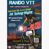 2è Solog'Night - Rando VTT/Gravel Nocturne
